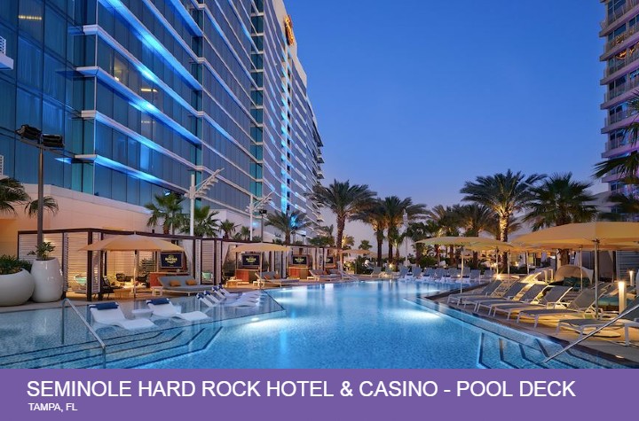 Seminole Hard Rock Hotel and Casino Pool Deck