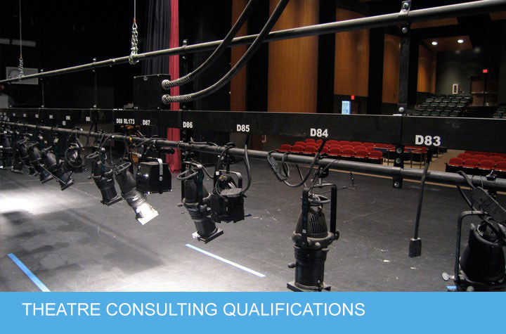 Theatre Consulting Qualifications